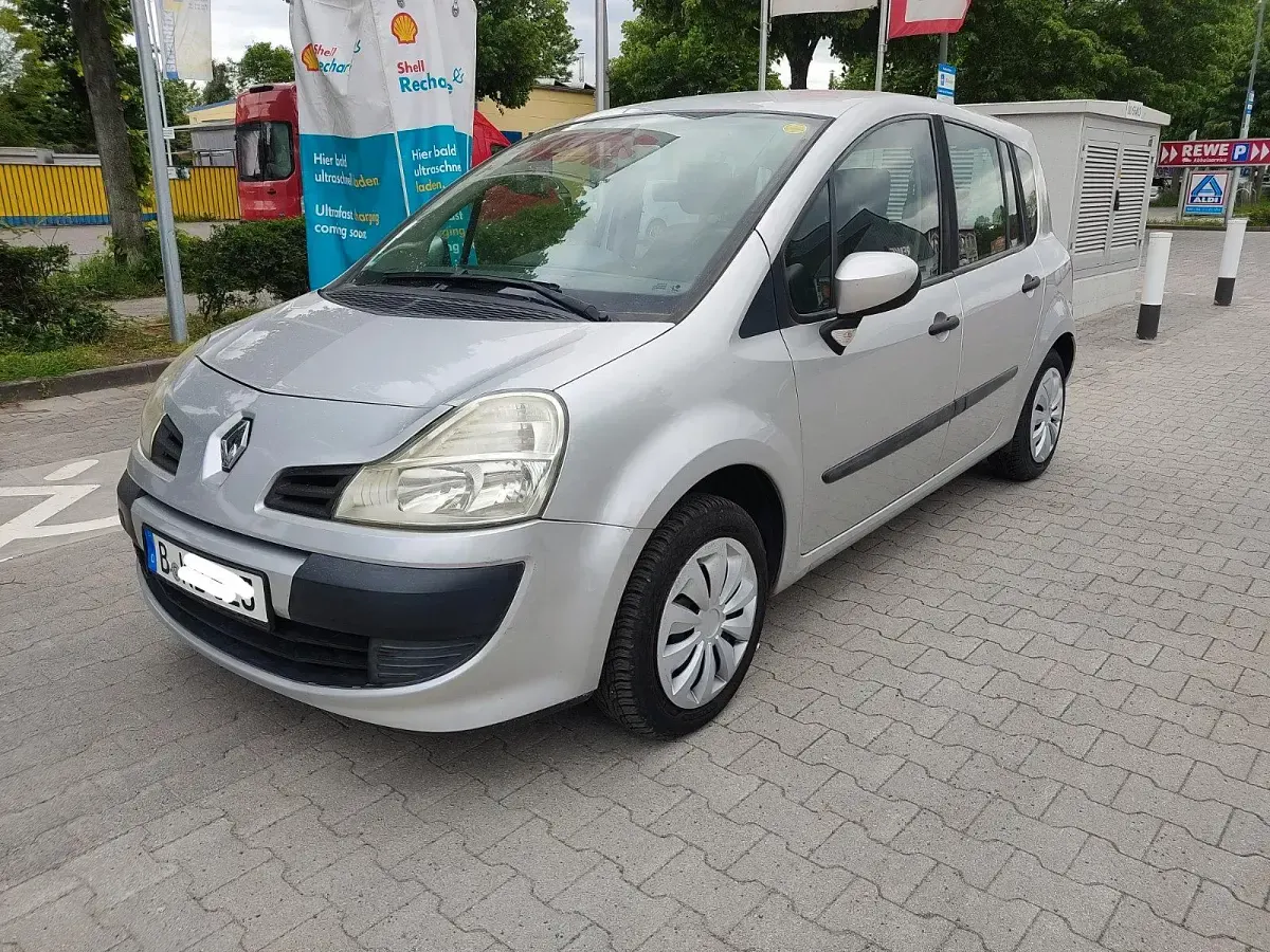 Gebraucht Renault Grand Modus 75 PS (55 kW) 2009 Silber Van / Kleinbus