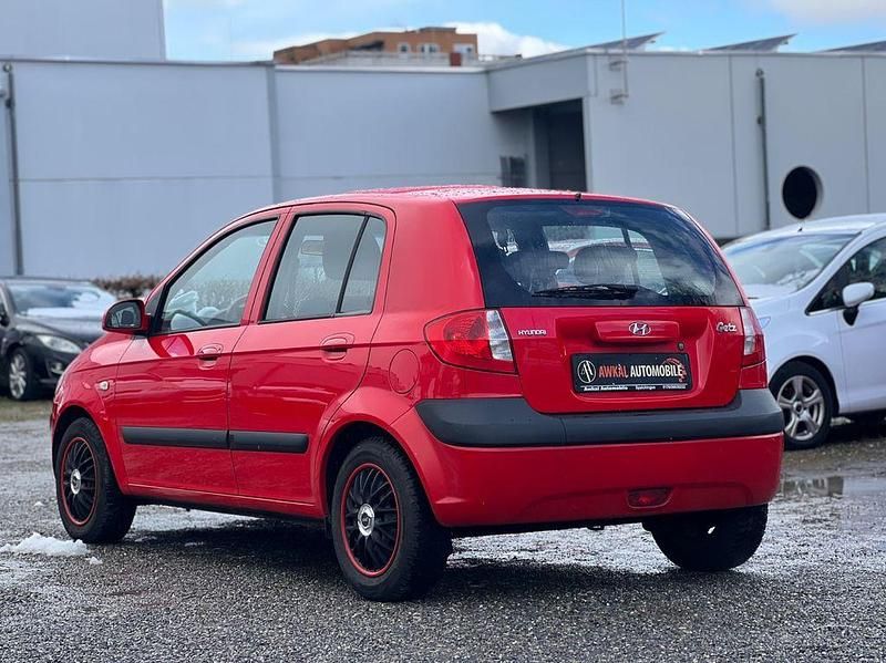 Gebraucht Hyundai Getz 67 PS (49 kW) 2008 Rot (metallic) Kleinwagen