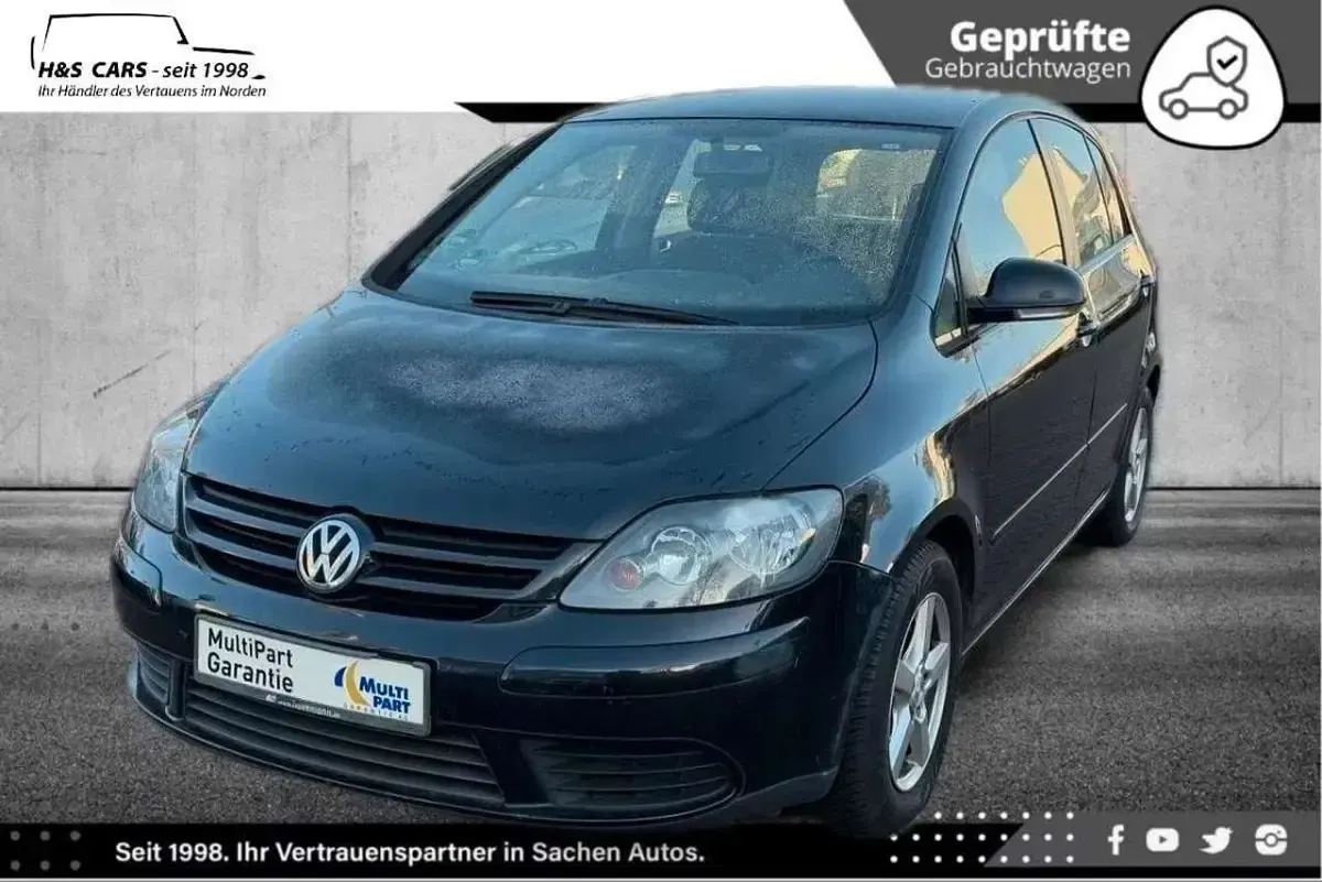 Gebraucht VW Golf Plus 105 PS (77 kW) 2005 Schwarz Van / Kleinbus