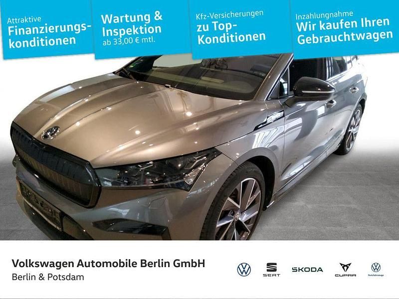 Gebraucht Skoda Enyaq iV SportLine 194 kW (265 PS) 2023 Graphitegrau metallic SUV