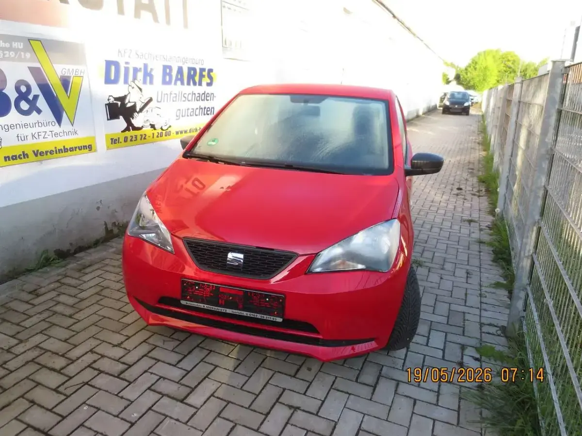 Gebraucht Seat Mii Reference 60 PS (44 kW) 2016 "tornado" rot Kleinwagen
