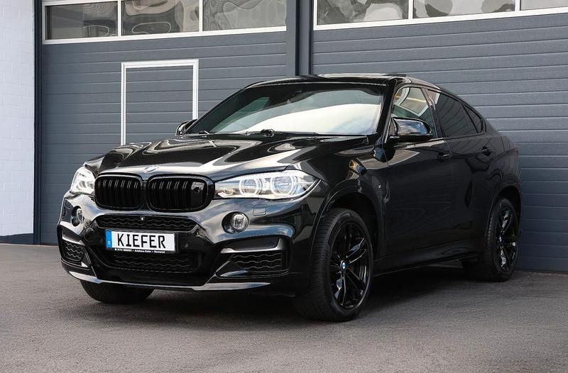 Schwarz Gebraucht 2015 BMW X6 M50 Performance SUV | 27.800 € (Etwas zu teuer) - Bild 1/4