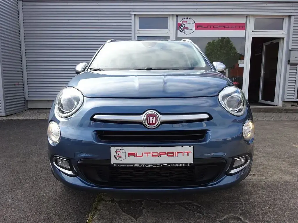 Gebraucht Fiat 500X Connect 140 PS (102 kW) 2019 Blau SUV