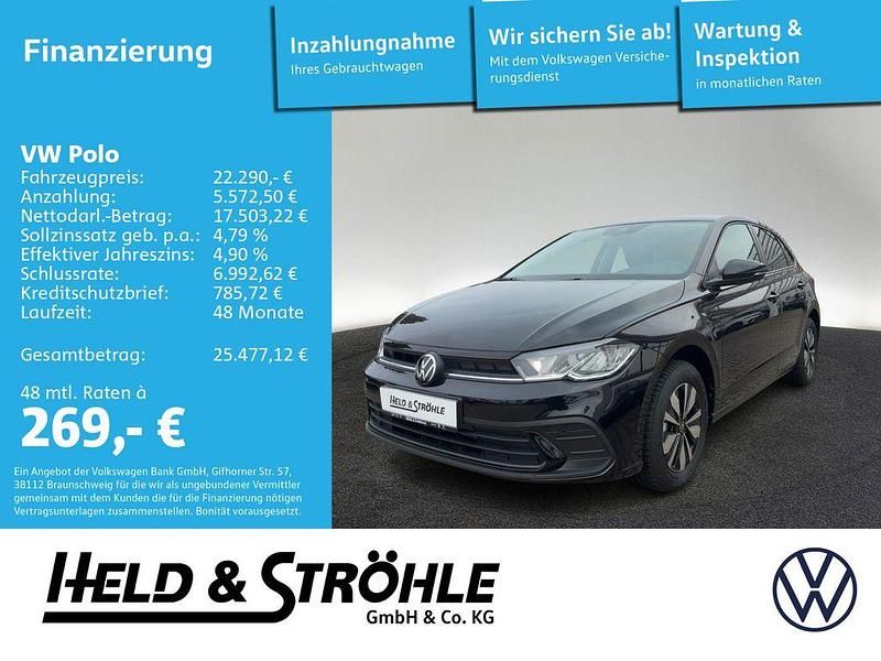 Deep black perleffekt Neu 2025 VW Polo Goal Limousine | 22.290 € (Fairer Preis) - Bild 1/4