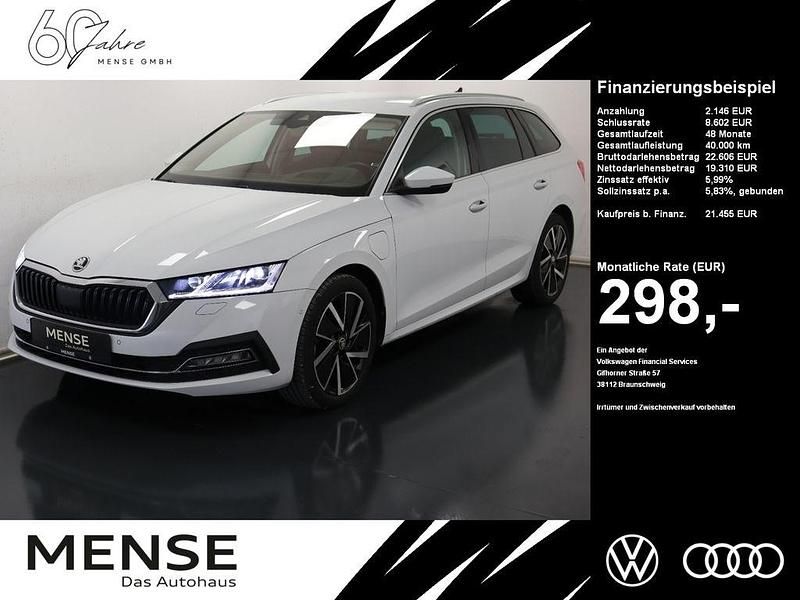 Moonweiss Gebraucht 2021 Skoda Octavia Style Kombi | 21.455 € (Fairer Preis) - Bild 1/4