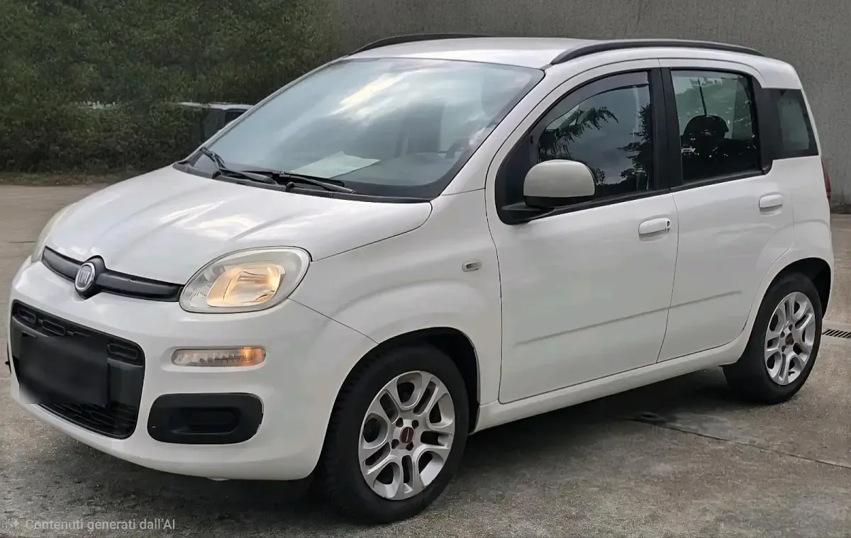 Gebraucht Fiat Panda 69 PS (50 kW) 2012 Weiß Kleinwagen