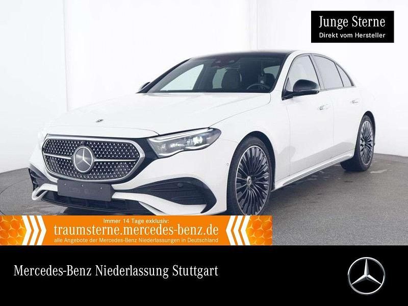 Weiß Gebraucht 2024 Mercedes E450 AMG Line Premium Plus Limousine | 79.990 € (Teuer) - Bild 1/3