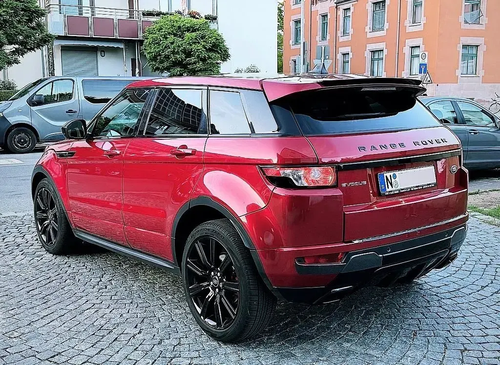 Gebraucht Land Rover Range Rover evoque Dynamic 190 PS (139 kW) 2014 Rot SUV