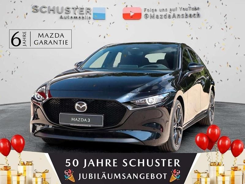 Gebraucht Mazda 3 Exclusive-Line 186 PS (136 kW) 2024 Silber Limousine