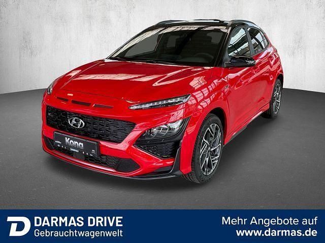 Rot Gebraucht 2021 Hyundai Kona N Line SUV | 20.990 € (Fairer Preis) - Bild 1/4