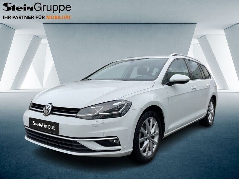 Gebraucht VW Golf VII Highline 150 PS (110 kW) 2019 Pure white Kombi