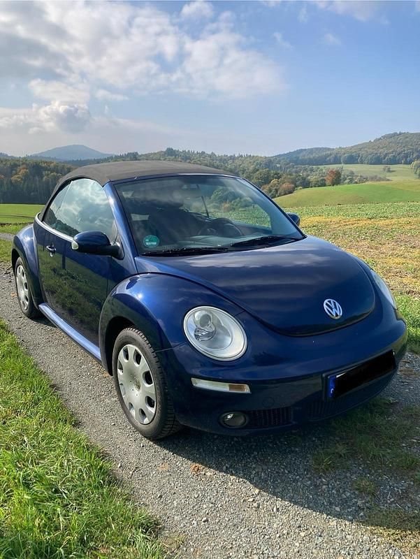 Blau Gebraucht 2008 VW Beetle Cabrio | 4.500 € (Teuer) - Bild 1/4