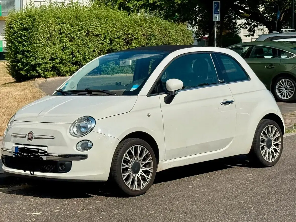 Gebraucht Fiat 500 69 PS (50 kW) 2014 Weiß Cabrio
