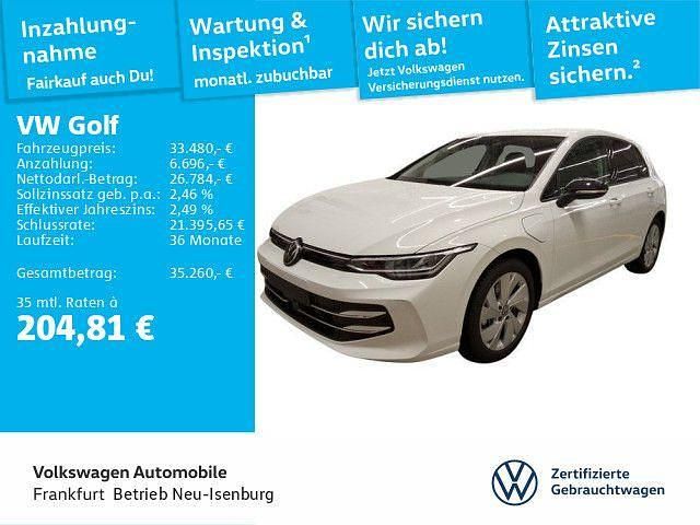 Pure white Gebraucht 2025 VW Golf Goal Limousine | 33.480 € (Fairer Preis) - Bild 1/4
