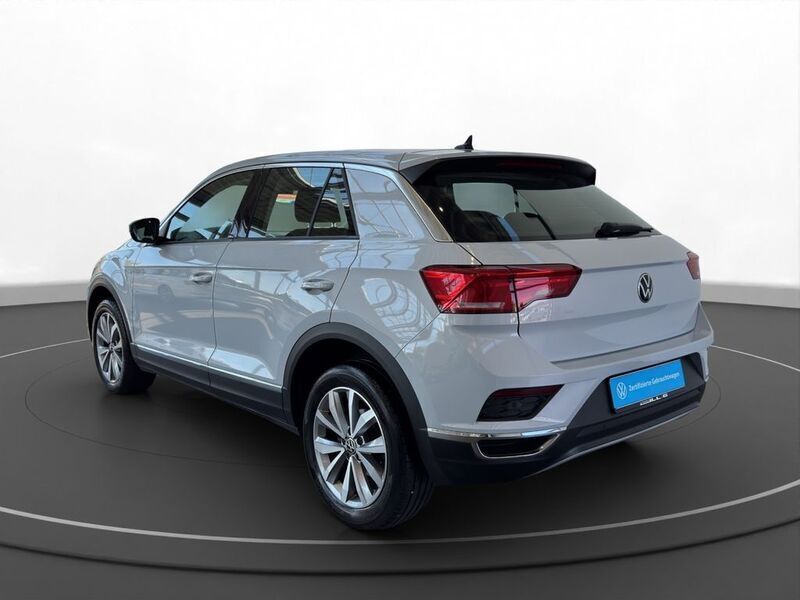 Gebraucht VW T-Roc Style 150 PS (110 kW) 2021 Whitesilver (silber) SUV