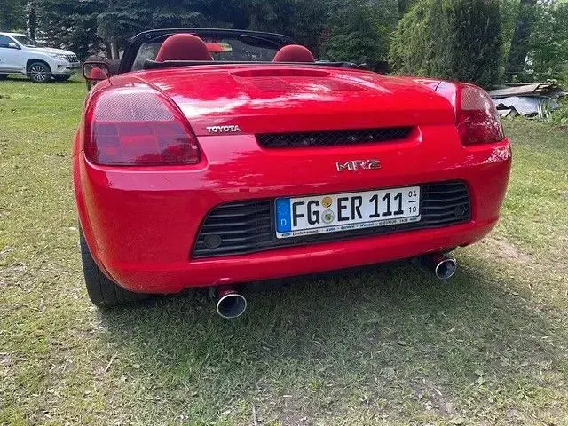 Gebraucht Toyota MR2 Edition 140 PS (102 kW) 2001 Rot Cabrio