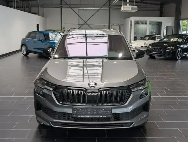 Gebraucht Skoda Karoq SportLine 190 PS (139 kW) 2023 Grau SUV