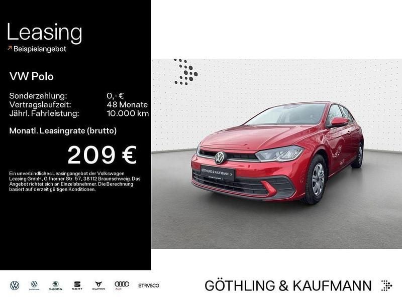 Kings red metallic Gebraucht 2022 VW Polo Limousine | 14.490 € (Fairer Preis) - Bild 1/4