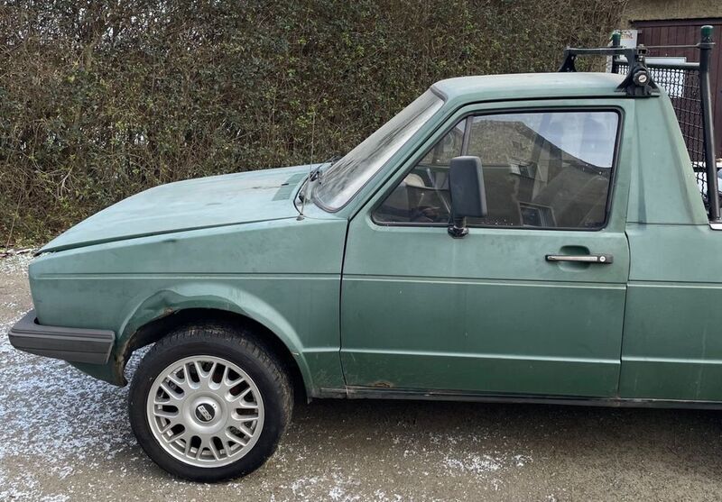 Gebraucht VW Caddy 54 PS (39 kW) 1989 Grün Van / Kleinbus