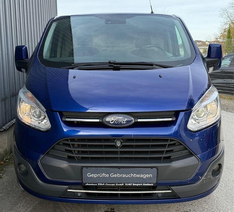 Gebraucht Ford Transit Custom Trend 170 PS (125 kW) 2017 Blau Van / Kleinbus
