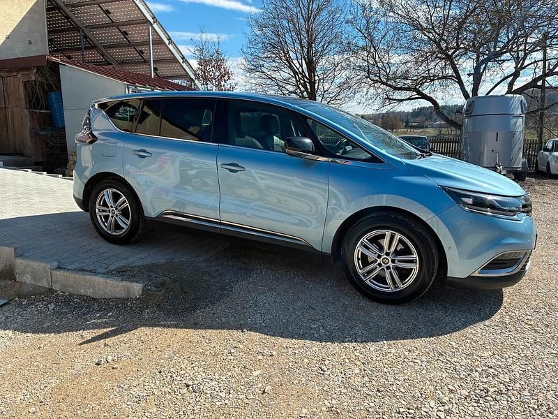 Gebraucht Renault Espace 160 PS (117 kW) 2016 Blau Van / Kleinbus