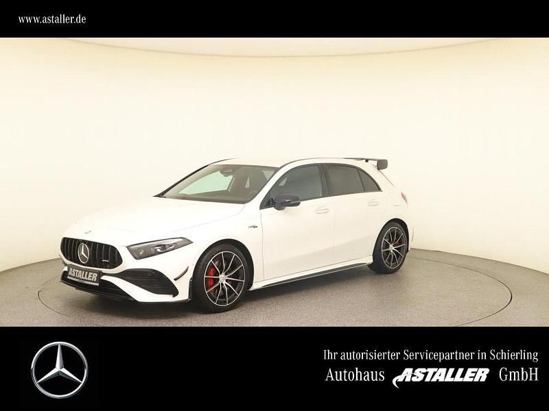 Unilack polarweiß Gebraucht 2024 Mercedes A35 AMG AMG Limousine | 46.799 € (Fairer Preis) - Bild 1/4