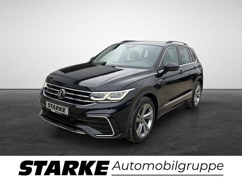 Gebraucht VW Tiguan R-line 150 PS (110 kW) 2022 Schwarz SUV