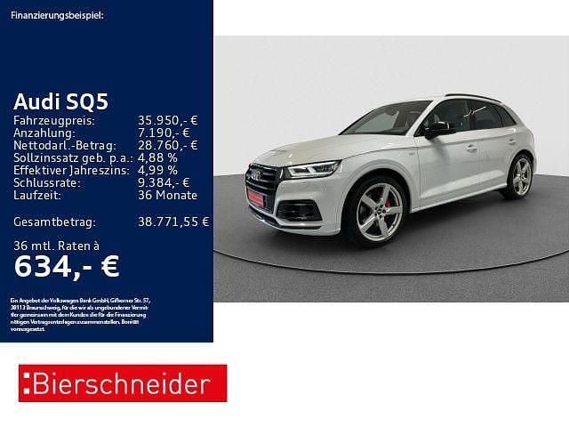 Gletscherweiss metallic Gebraucht 2018 Audi SQ5 Ambiente SUV | 35.950 € (Fairer Preis) - Bild 1/3