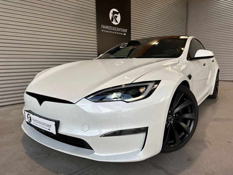 Weiß Gebraucht 2023 Tesla Model S Long Range Limousine | 68.999 € (Guter Preis) - Bild 1/4