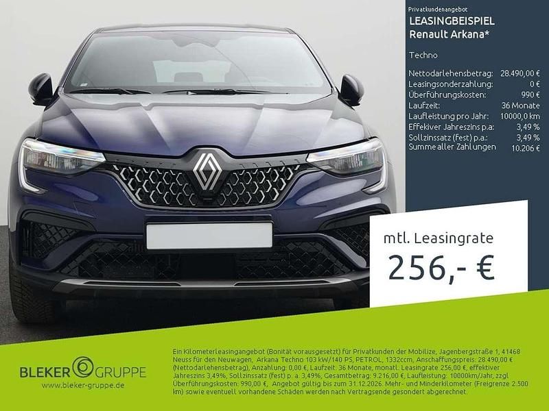 Nachtblau Neu 2025 Renault Arkana Techno SUV | 28.490 € (Fairer Preis) - Bild 1/3