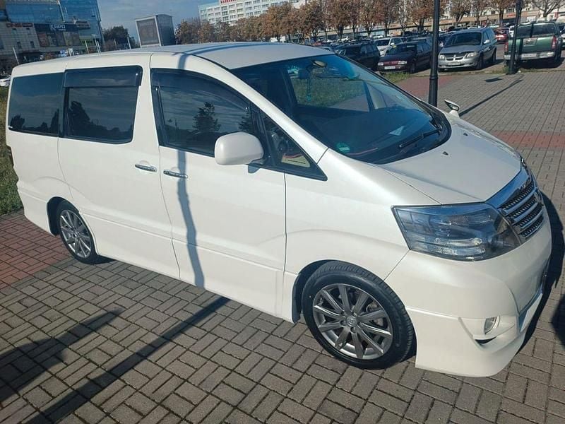 Gebraucht Toyota Alphard 156 PS (114 kW) 2007 Weiß Van / Kleinbus