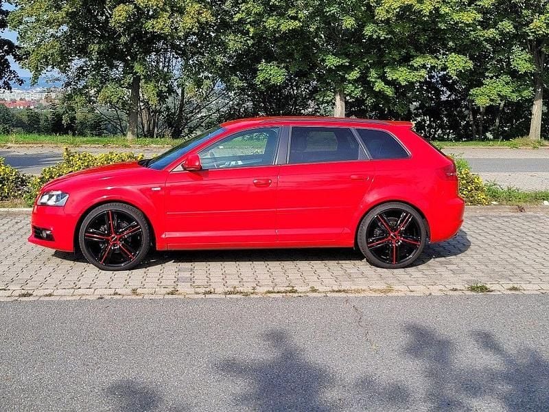 Gebraucht Audi A3 S-Line 140 PS (102 kW) 2008 Rot Kleinwagen