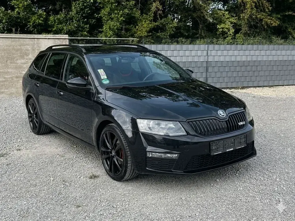 Gebraucht Skoda Octavia RS 184 PS (135 kW) 2016 Schwarz Kombi
