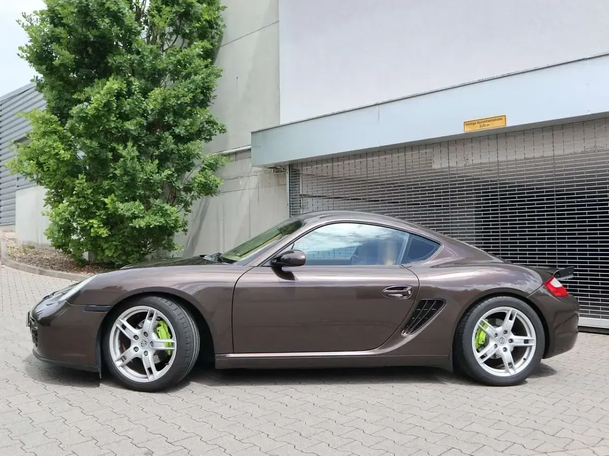 Brugt Porsche Cayman 245 HK (180 kW) 2008 Brun Coupe