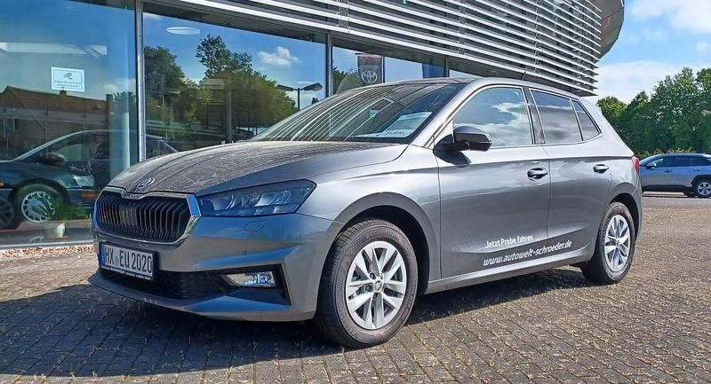 Grau Gebraucht 2024 Skoda Fabia Selection Kleinwagen | 21.480 € (Teuer) - Bild 1/4