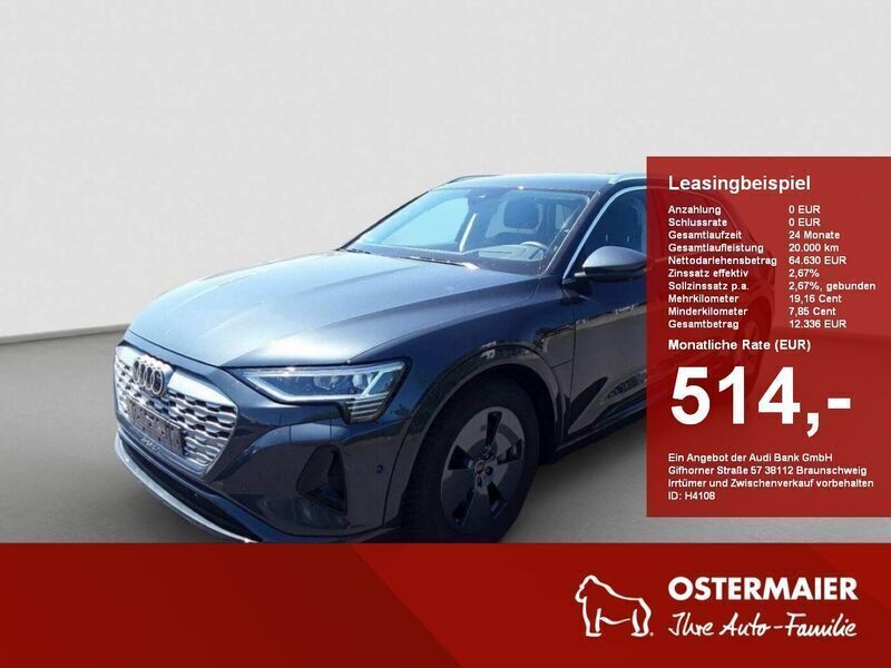 Manhattangrau Gebraucht 2024 Audi Q8 e-tron Advanced Plus SUV | 64.630 € (Etwas zu teuer) - Bild 1/4