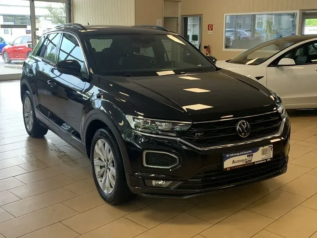 Usata VW T-Roc R-line 150 CV (110 kW) 2022 Nero SUV