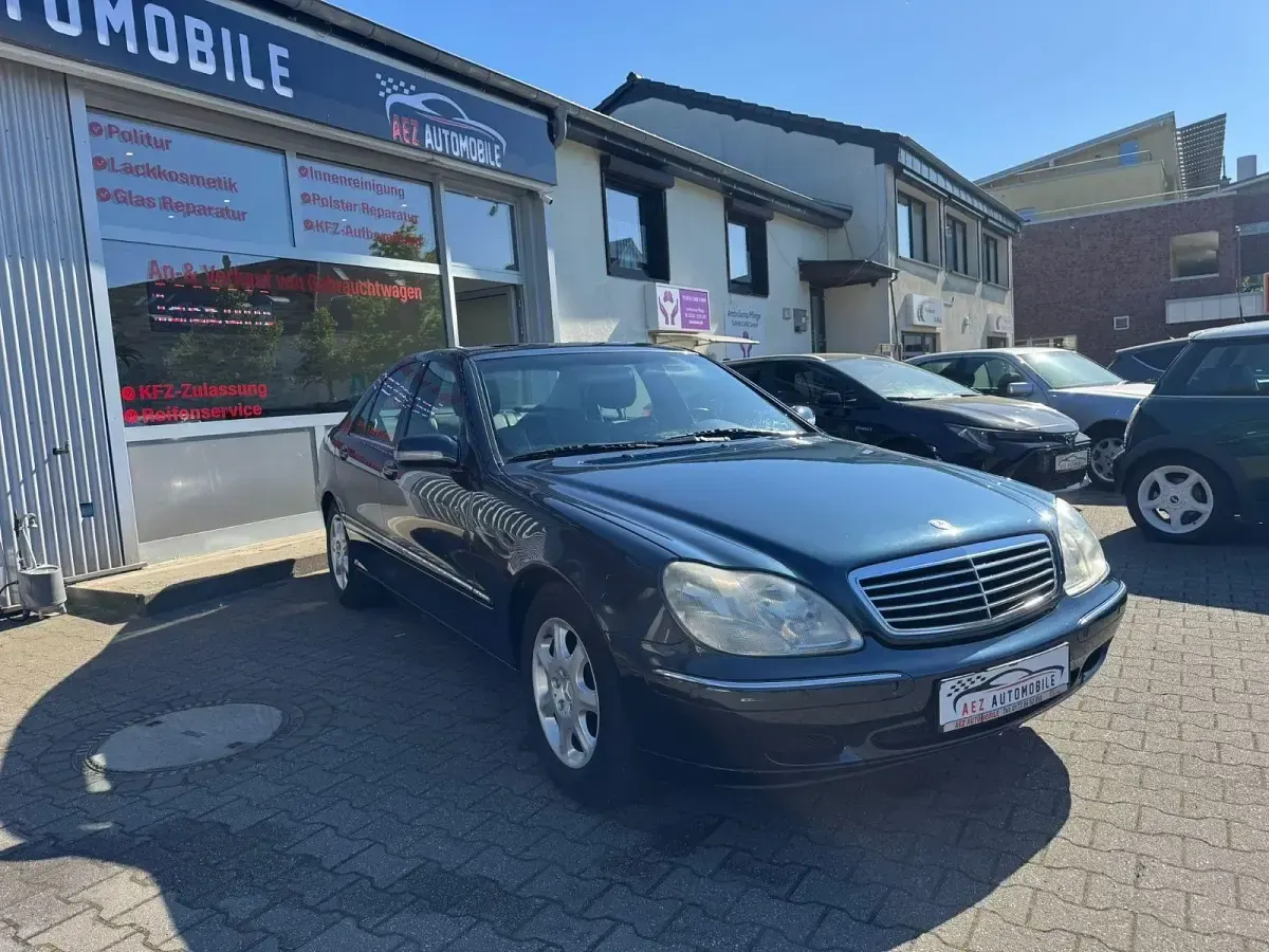 Gebraucht Mercedes S320 224 PS (164 kW) 1999 Blau Limousine