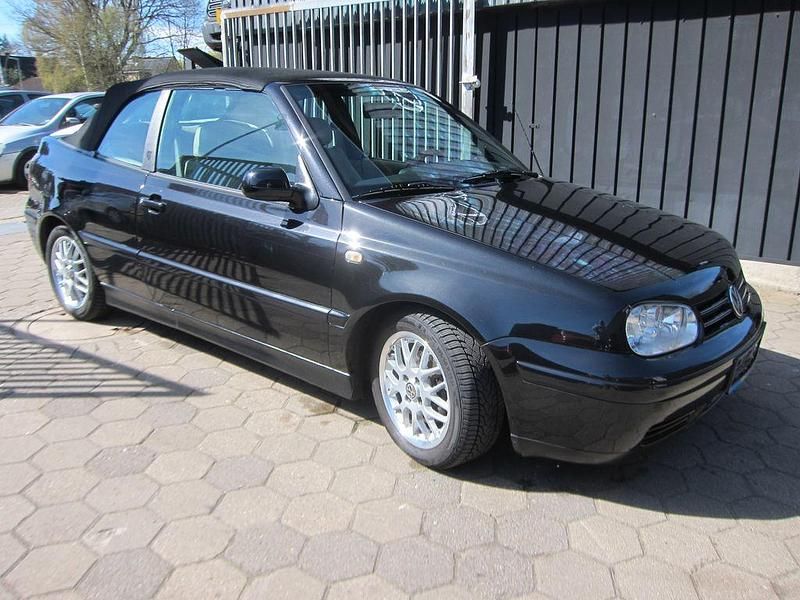 Gebraucht VW Golf Cabriolet Highline 75 PS (55 kW) 2000 Schwarz Cabrio