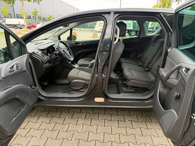 Gebraucht Opel Meriva 103 PS (75 kW) 2011 Schwarz Van / Kleinbus