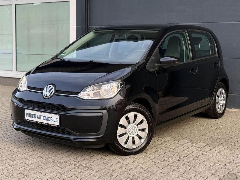 Gebraucht VW up! move up! 60 PS (44 kW) 2018 Schwarz Kleinwagen