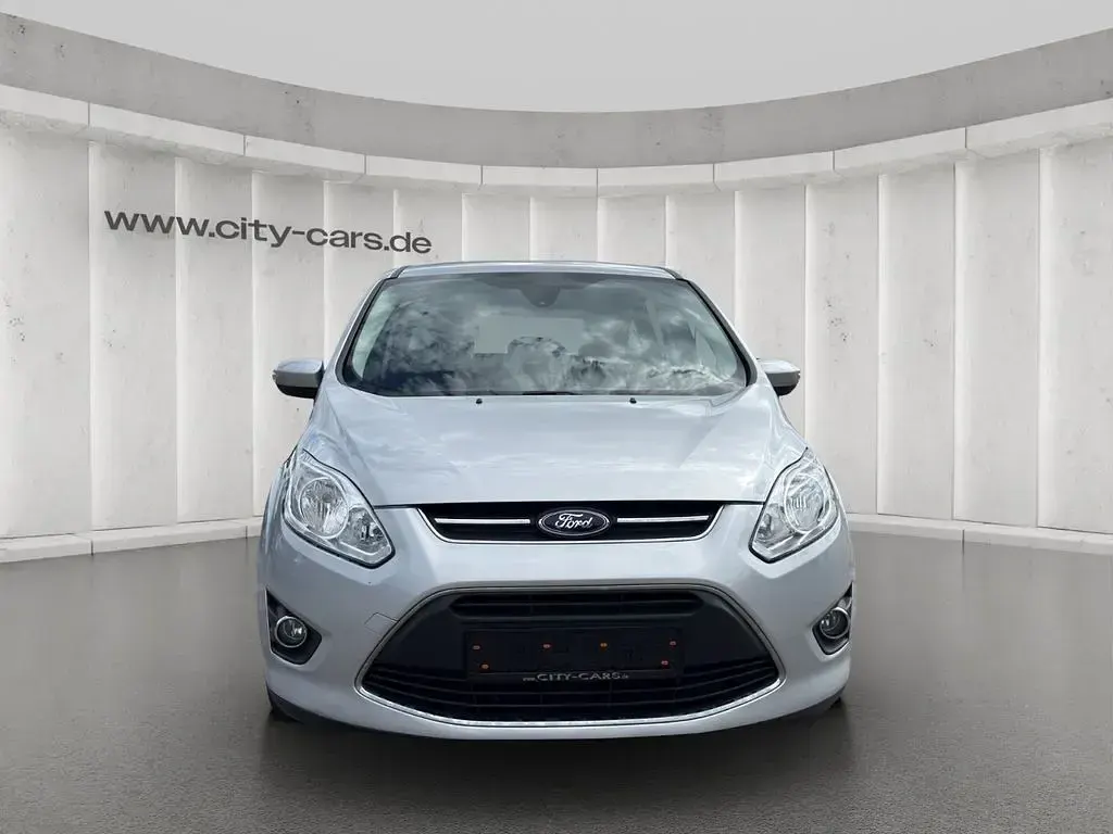 Gebraucht Ford C-MAX SYNC Edition 101 PS (74 kW) 2015 Silber Van / Kleinbus