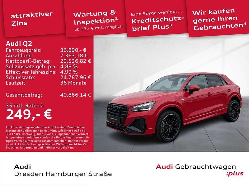 Gebraucht Audi Q2 S-Line 150 PS (110 kW) 2025 Progressivrot metallic SUV