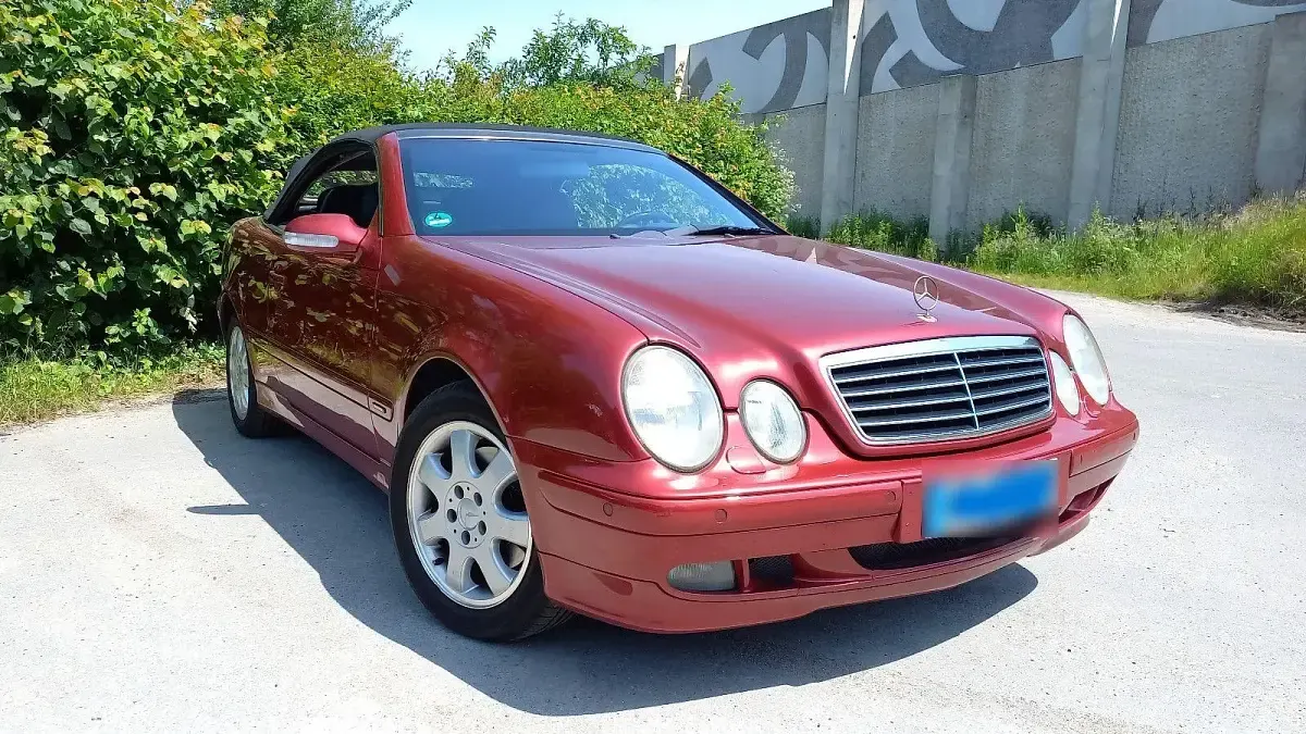 Gebraucht Mercedes CLK230 Avantgarde 197 PS (144 kW) 2000 Rot Cabrio