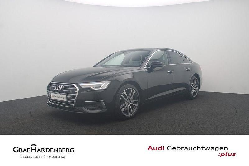 Mythosschwarz metallic Gebraucht 2022 Audi A6 Design Limousine | 38.880 € (Fairer Preis) - Bild 1/4