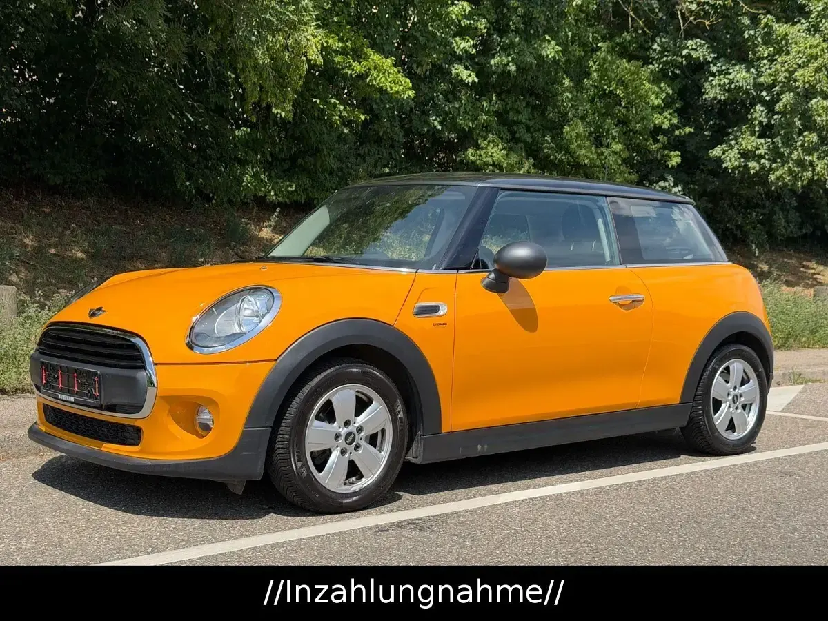 Gebraucht Mini ONE 102 PS (75 kW) 2013 Orange Kleinwagen