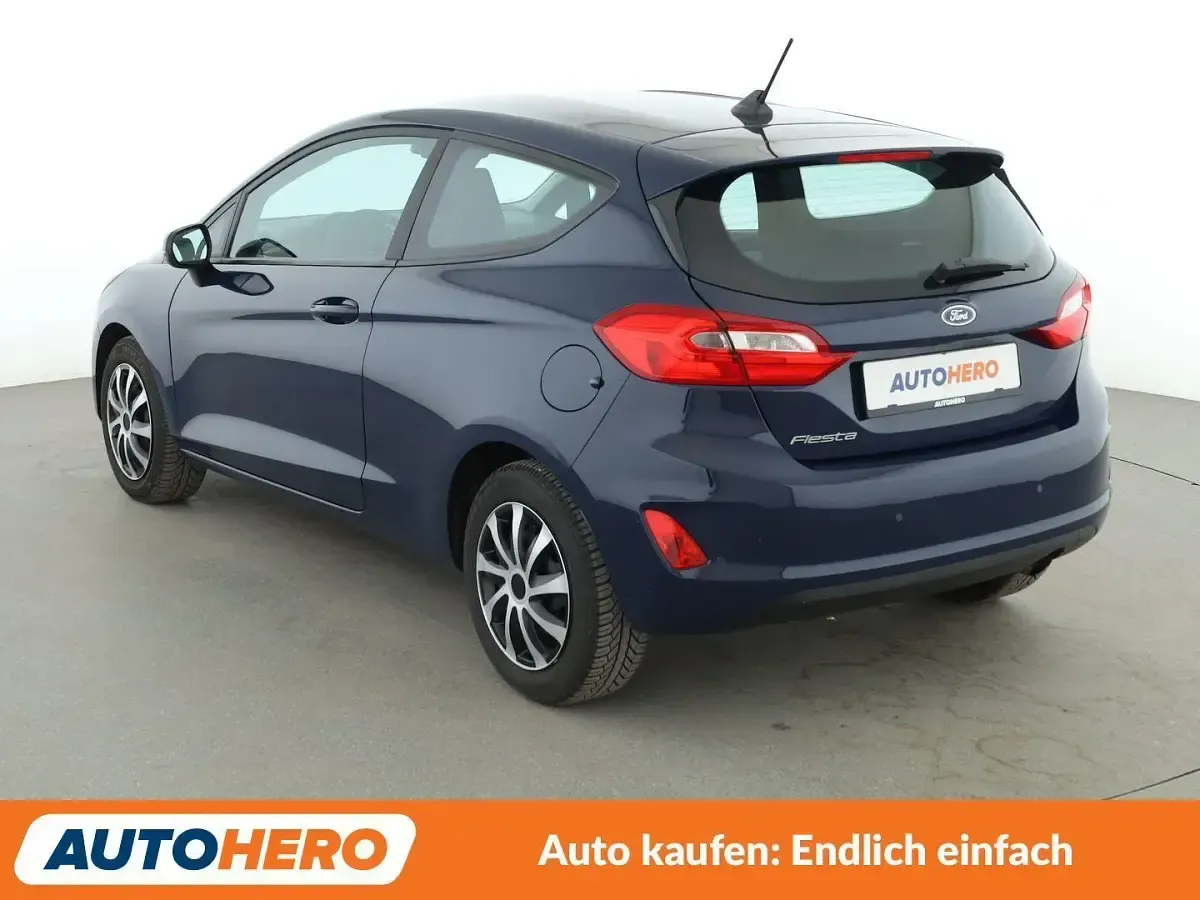 Gebraucht Ford Fiesta Cool & Connect 75 PS (55 kW) 2020 Blau Kleinwagen