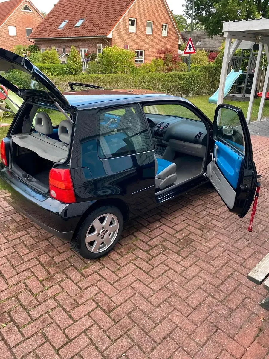 Brugt VW Lupo 60 HK (44 kW) 2002 Sort Hatchback