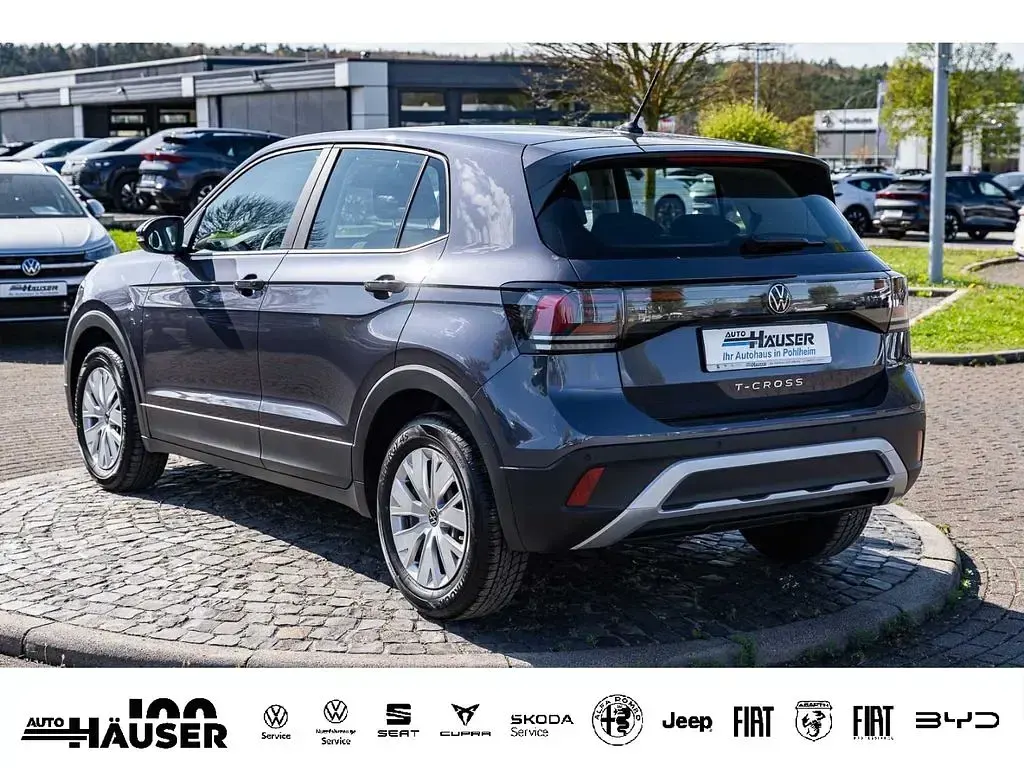 Gebraucht VW T-Cross Basis 95 PS (69 kW) 2025 Grau SUV