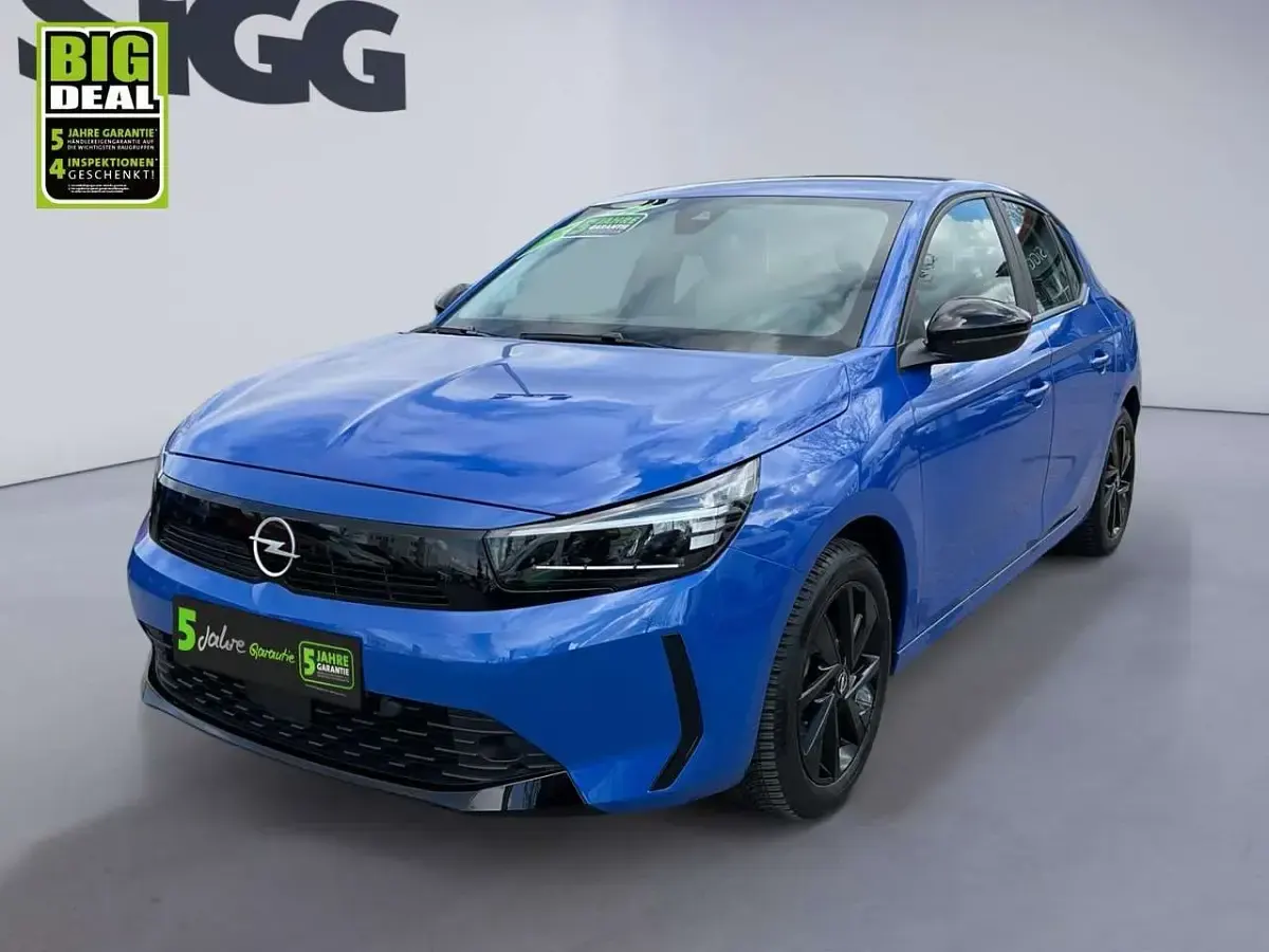Gebraucht Opel Corsa Edition 75 PS (55 kW) 2023 Lackierung voltaic blue met/ty Kleinwagen